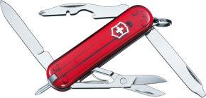 0.6365.T Victorinox Manager Red translucent Нож складной
