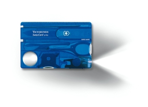 0.7322.T2 Victorinox Swiss Card Lite Blue translucent Набор