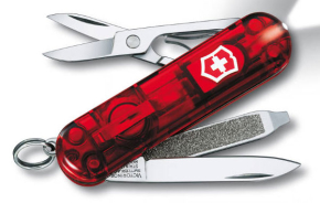 0.6228.T Victorinox Classic SwissLite Red translucent Нож складной