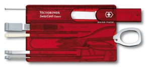 0.7100.T Victorinox Swisscard Red translucent Набор