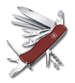 0.8564 Нож перочинный Victorinox WORK CHAMP 111мм 21 функция красный