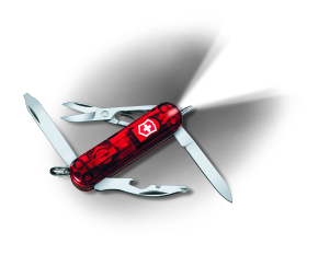0.6366.T Victorinox Midnite Manager Red translucent Нож складной