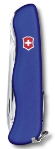 0.8353.2R Victorinox Picknicker Blue Нож складной для спецслужб с фиксатором лезвия 111 мм, 11 функций