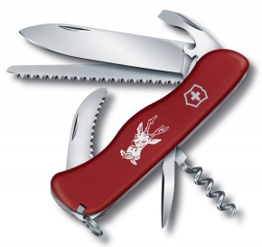 0.8573 Victorinox Hunter Red нож перочинный 111 мм, 12 функций