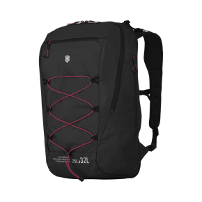 606905 Рюкзак VICTORINOX Altmont Active L.W. Expandable Backpack, чёрный, 100% нейлон, 33x21x49 см, 25 л