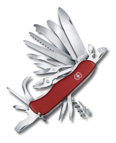 0.8564.XL Нож перочинный Victorinox WORK CHAMP XL 111мм 31 функция красный