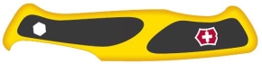 C.9538.C4.10 Задняя накладка для ножей VICTORINOX 130 мм, нейлоновая, жёлто-чёрная
